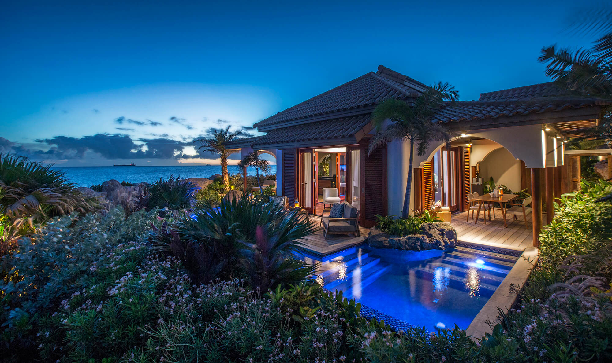 Baoase, one of the best 25 luxury resorts in the Caribbean for 2013
