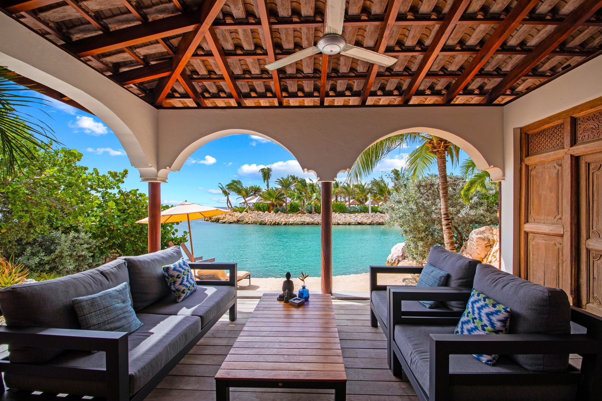 Superior Beachfront Suit at Baoase Luxury Resort, the #1 Hotel in Curaçao
