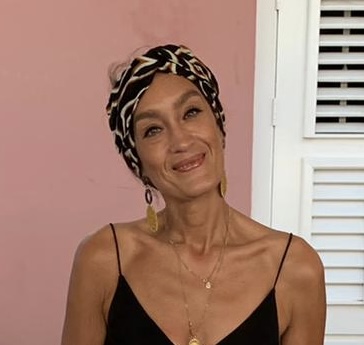 Older caribbean woman