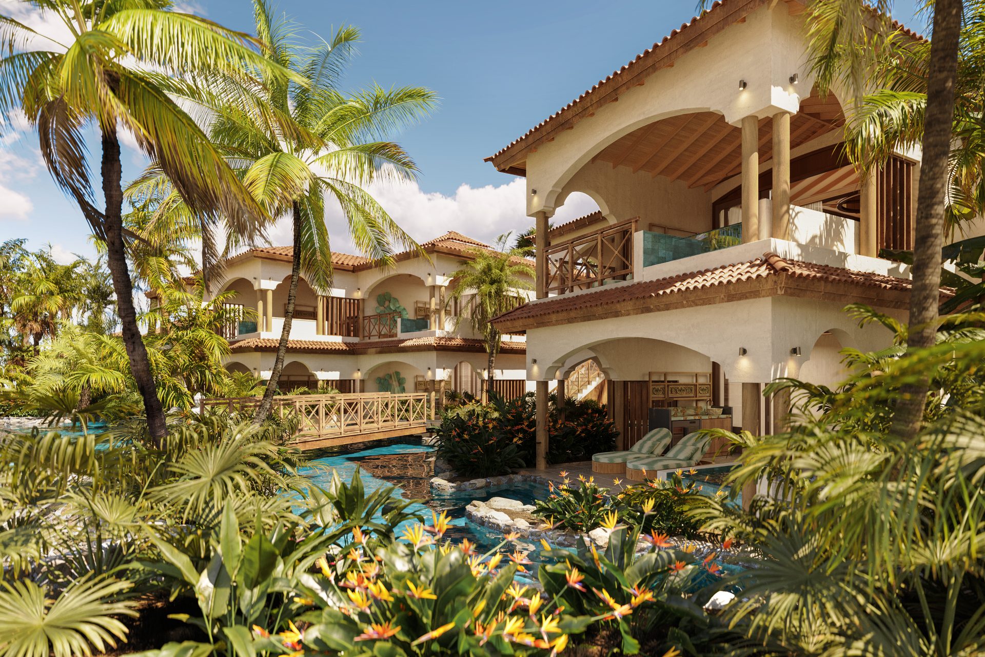 Oceanfront Pool Suite with a plunge pool overlooking the Caribbean Sea at Baoase Curaçao